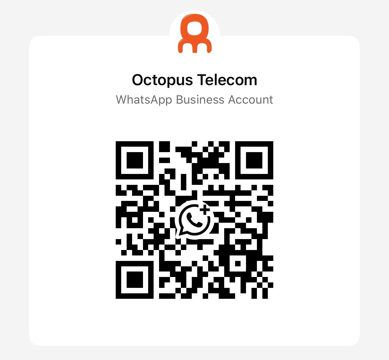 Octopus Telecom WhatsApp QR code
