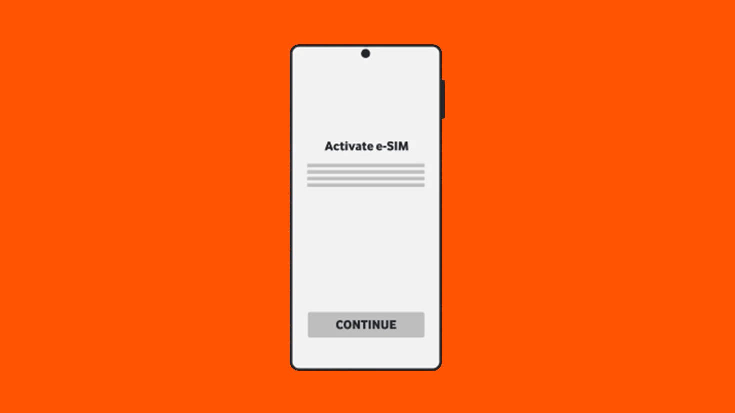 Congratulations - Your eSIM is now set up!
